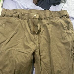 Mens Carhartt RELAXED FIT TWILL UTILITY WORK PANT